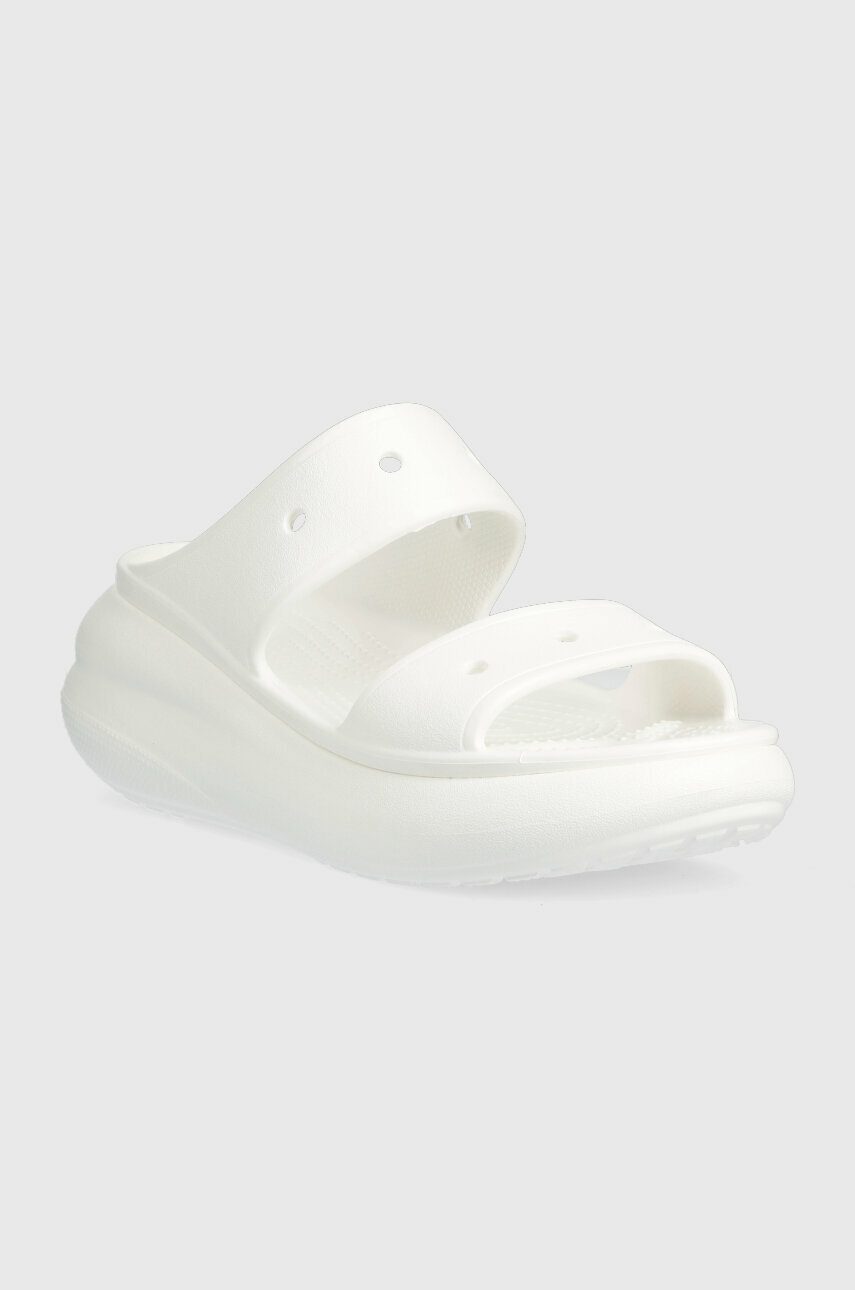 Šľapky Crocs CLASSIC CRUSH SANDAL biela