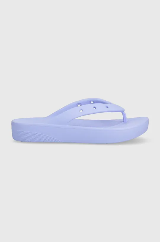 violet Crocs șlapi Classic Platform Flip De femei