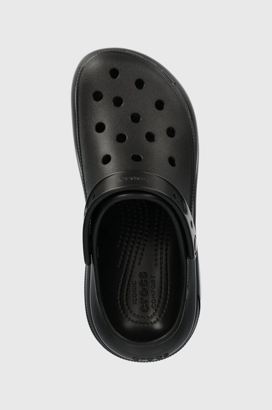 чорний Шльопанці Crocs Classic Mega Crush Clog