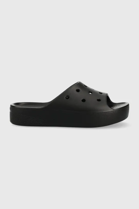 negru Crocs papuci Classic Platform Slide De femei