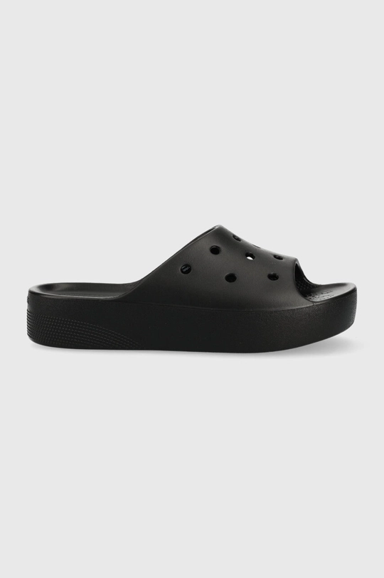 czarny Crocs klapki Classic Platform Slide Damski