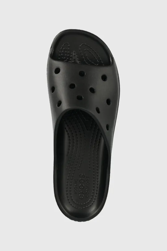 fekete Crocs papucs Classic Platform Slide
