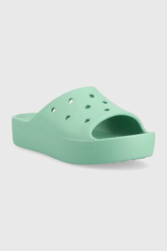 Šľapky Crocs Classic Platform Slide tyrkysová