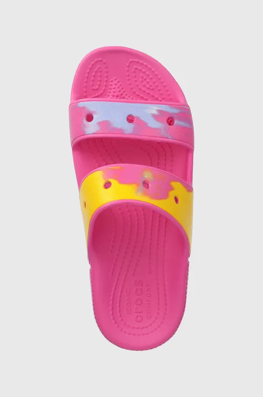 рожевий Шльопанці Crocs Classic Ombre Sandal