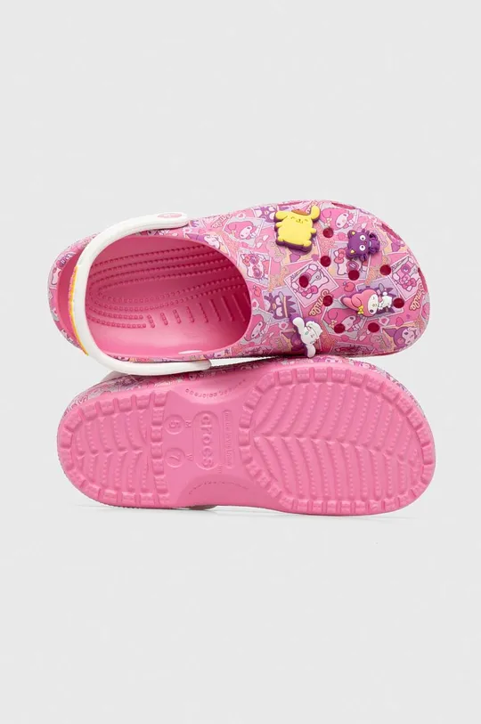 ροζ Παντόφλες Crocs Classic Hello Kitty Clog
