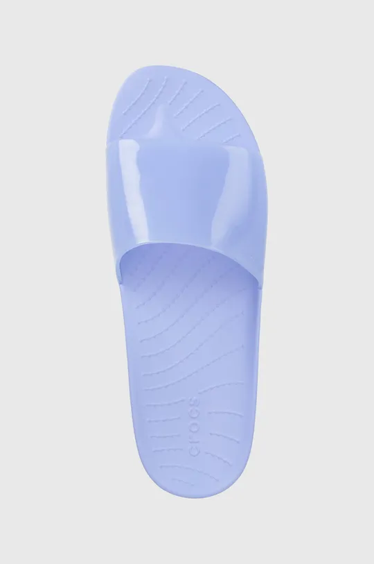 фиолетовой Шлепанцы Crocs Splash Glossy Slide