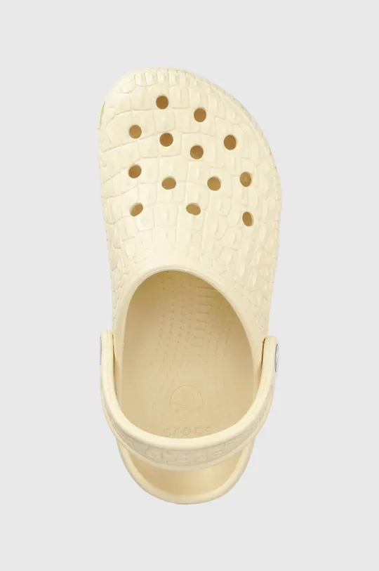 bej Crocs papuci Classic Croskin Clog