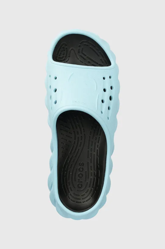 blue Crocs sliders Echo slide