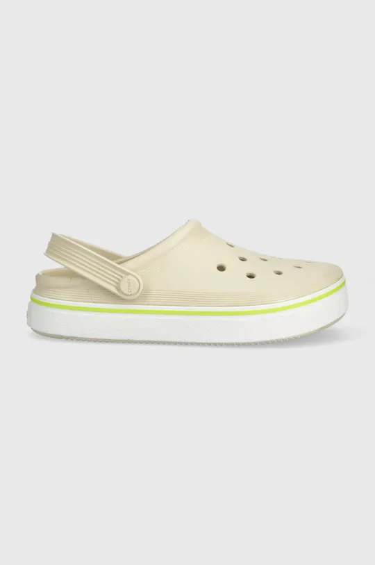 бежевый Шлепанцы Crocs Crocband Clean Clog Unisex