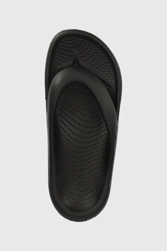 black Crocs flip flops Mellow slide