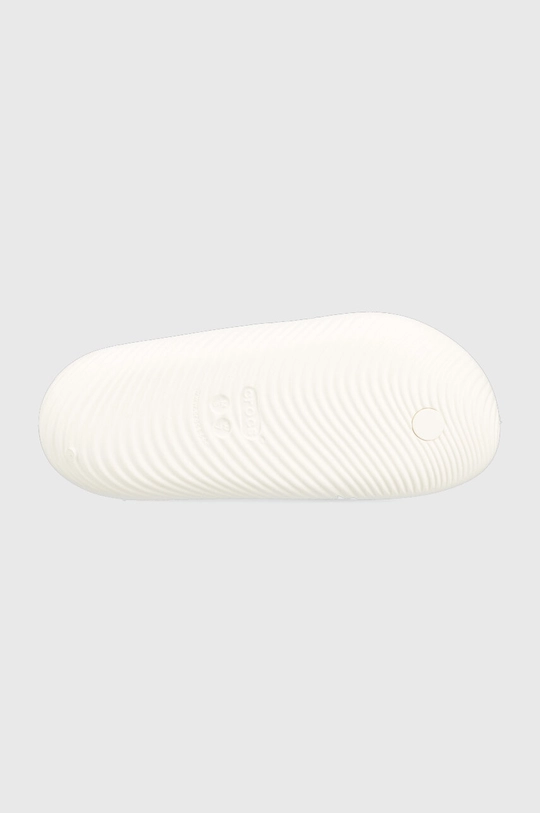 Crocs flip flops Mellow Flip women's white color 208437 at PRM US