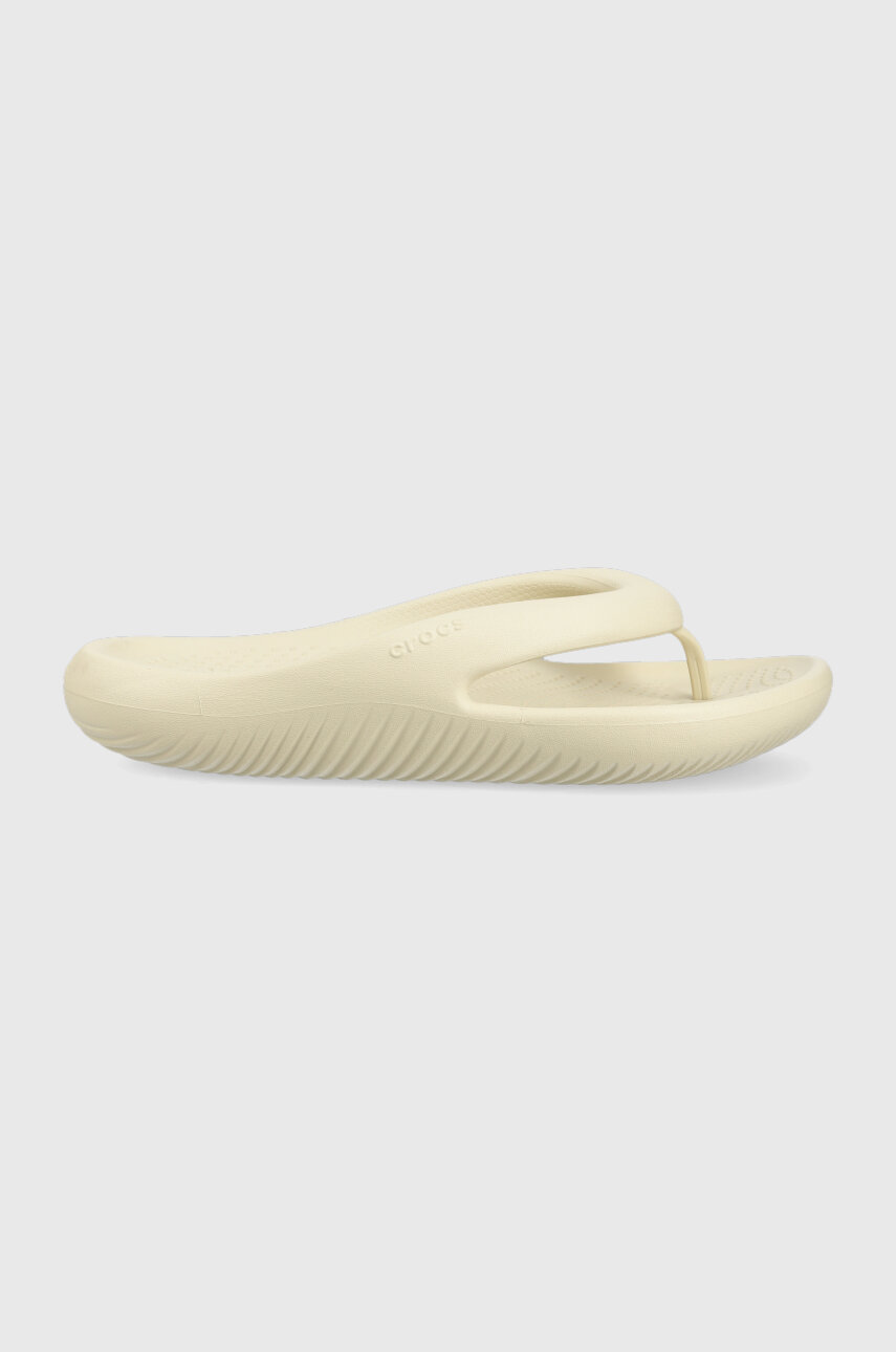 béžová Žabky Crocs Mellow Flip Unisex