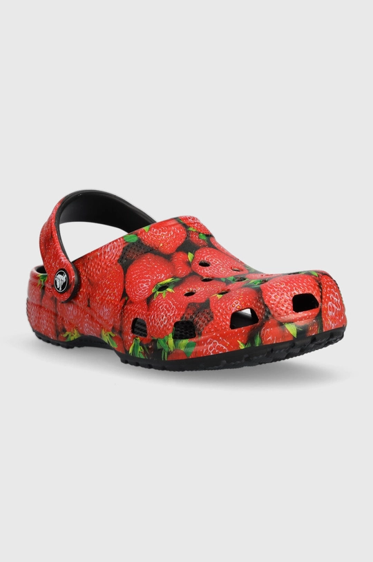 Šľapky Crocs Classic Hyper Real červená