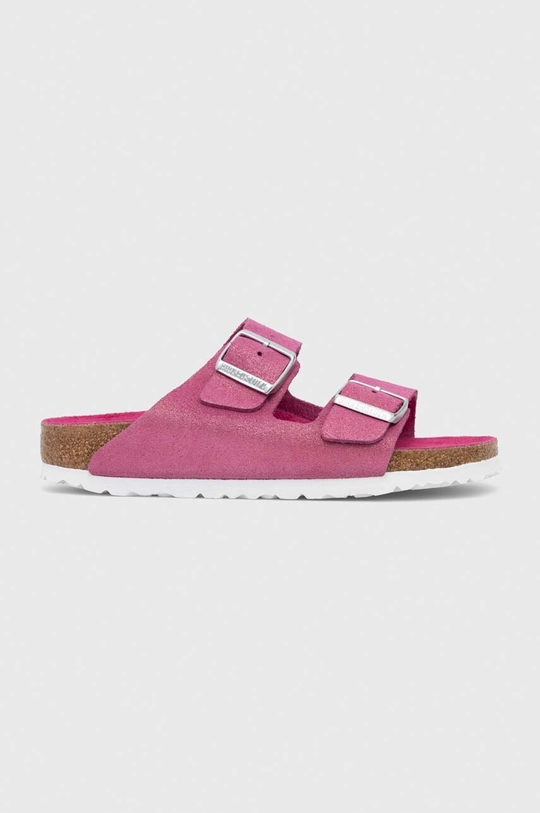 ροζ Παντόφλες σουέτ Birkenstock Arizona BS Γυναικεία