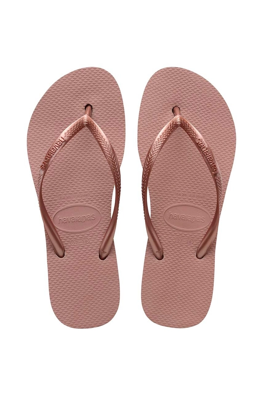 ružová Žabky Havaianas SLIM FLATFORM Dámsky