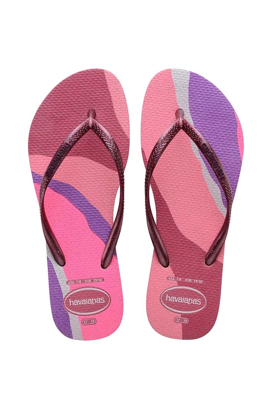 ružová Žabky Havaianas SLIM PALETTE Dámsky