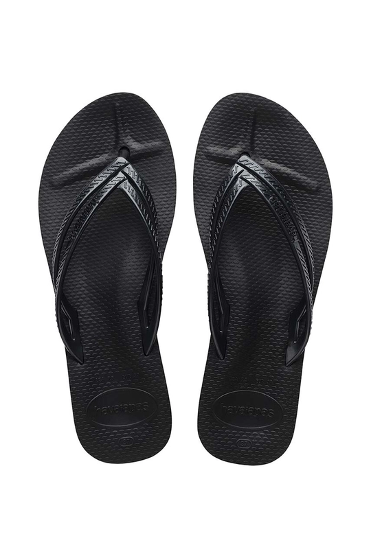 μαύρο Σαγιονάρες Havaianas WEDGES Γυναικεία