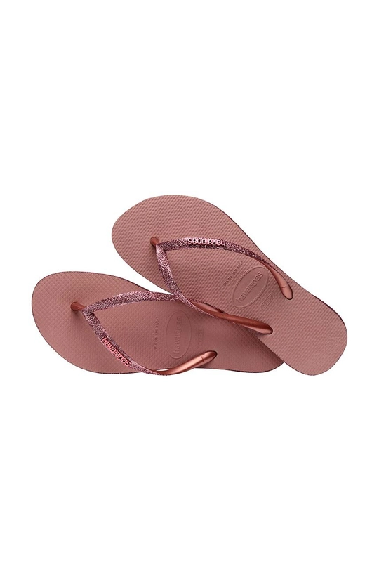 różowy Havaianas japonki SLIM SPARKLE II