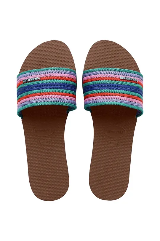 multicolor Havaianas klapki YOU MALTA MIX Damski