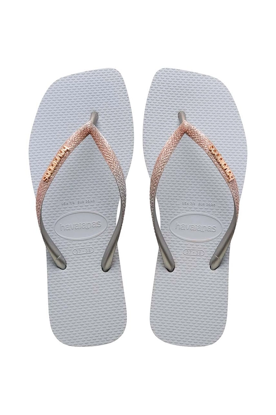 siva Japonke Havaianas SQUARE GLITTER Ženski