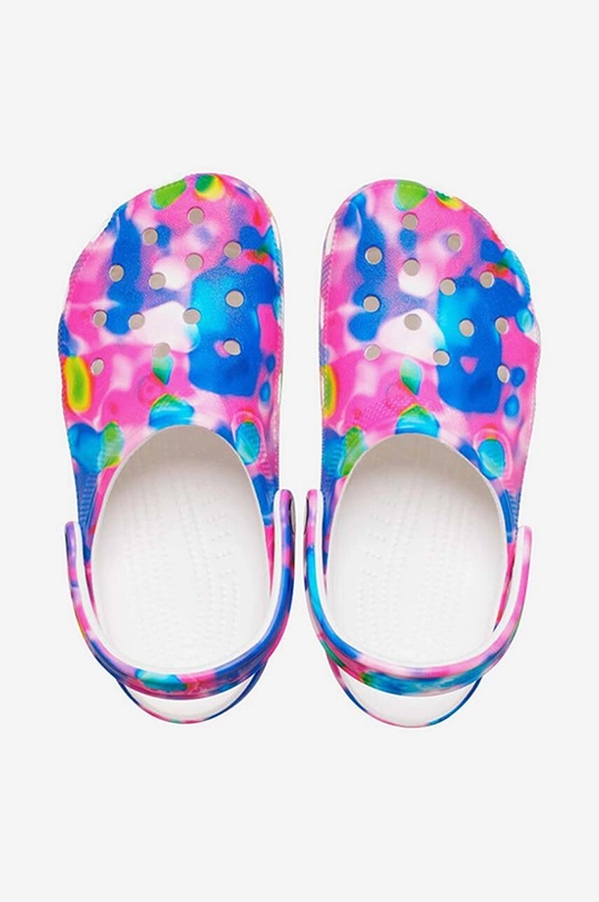 multicolor Crocs sliders Solarized Clog