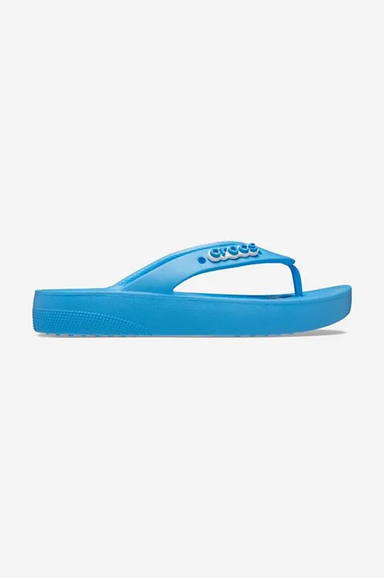 blue Crocs flip flops Classic Platform Women’s