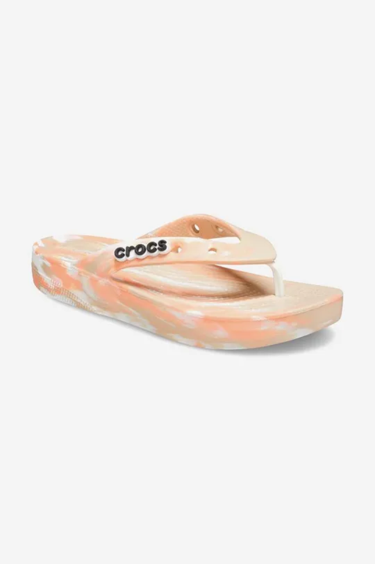 Crocs flip flops Platform Marbled  Uppers: Synthetic material Inside: Synthetic material Outsole: Synthetic material