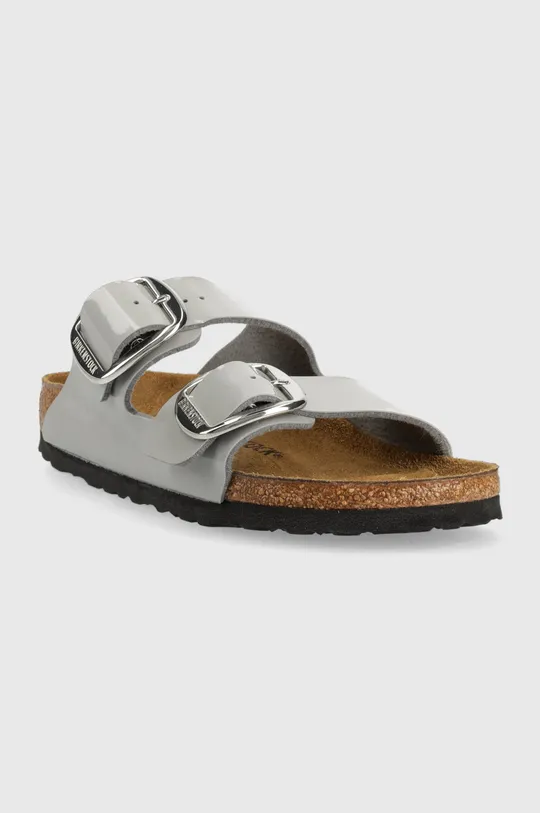 Шльопанці Birkenstock Arizona срібний