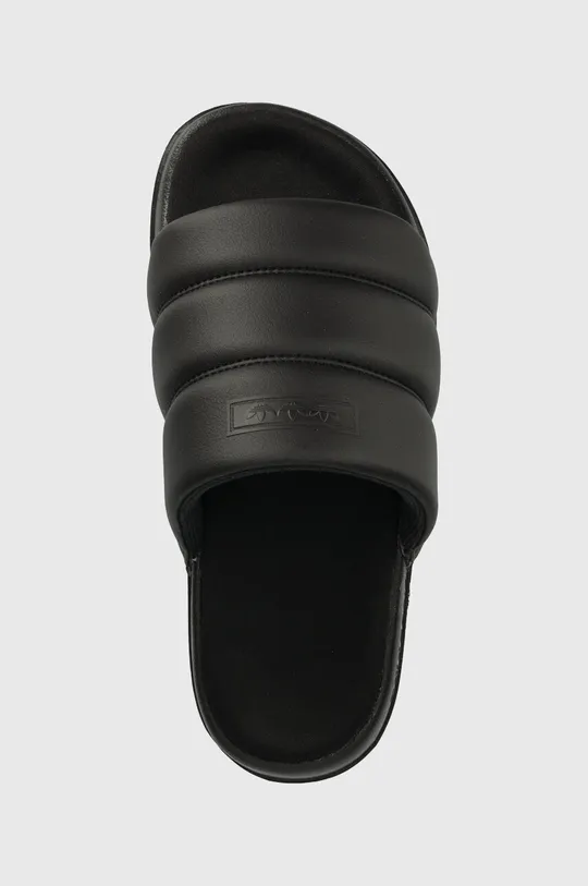 black adidas Originals sliders Adilette Essential Slide
