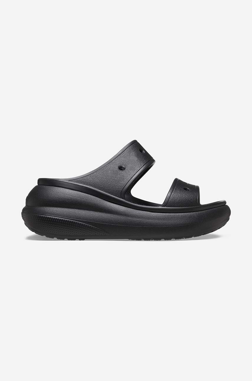 black Crocs sliders Classic Crush Women’s