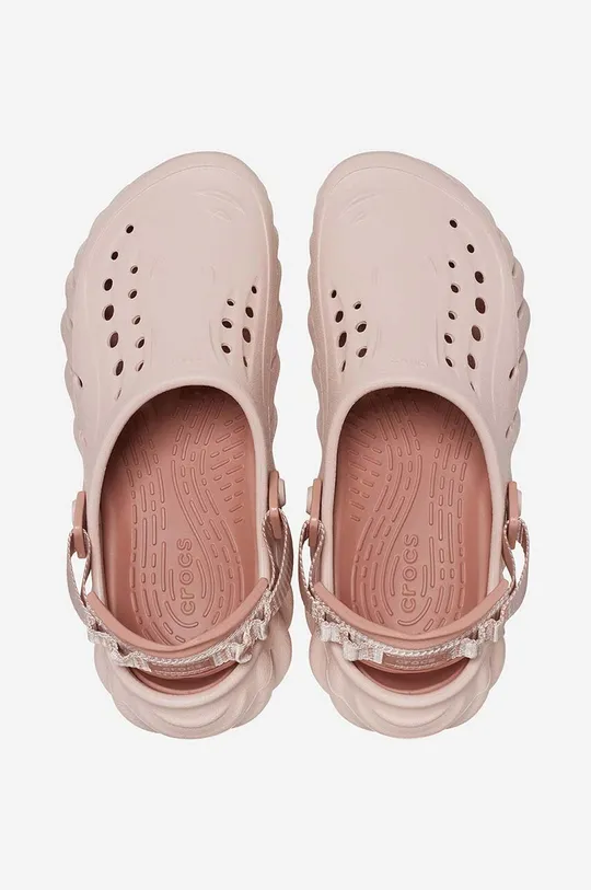 béžová Pantofle Crocs Echo Clog