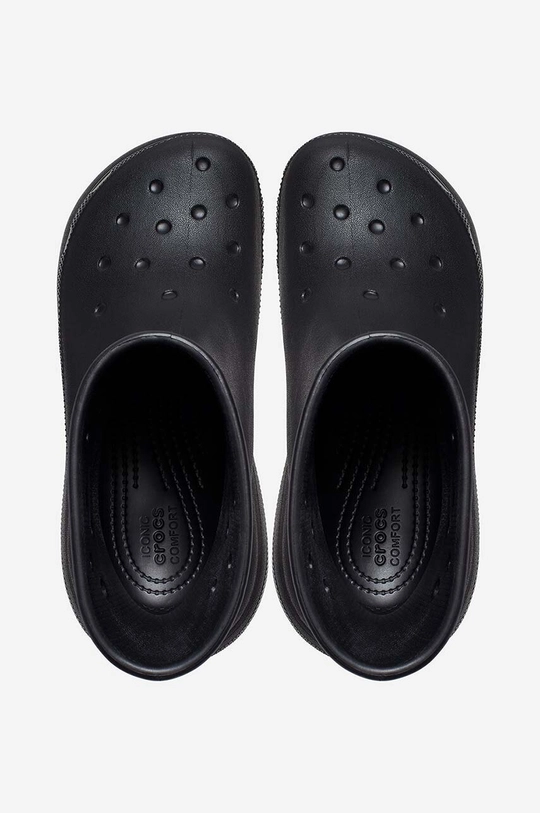 μαύρο Ουέλλινγκτον Crocs Classic Crush