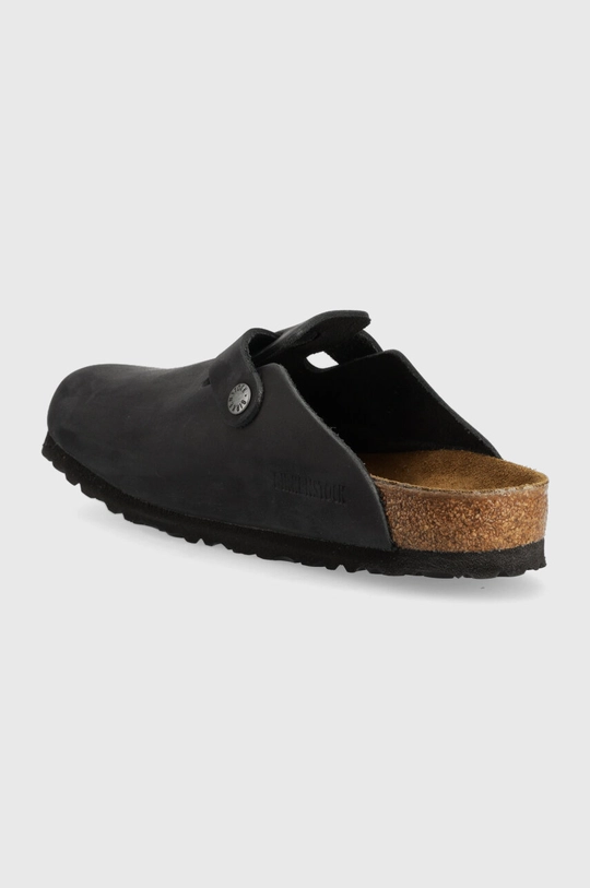 Δερμάτινες παντόφλες Birkenstock Boston  Πάνω μέρος: Φυσικό δέρμα Εσωτερικό: Φυσικό δέρμα Σόλα: Συνθετικό ύφασμα