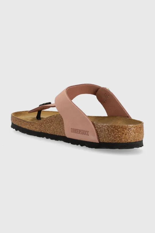 Birkenstock japonki nubukowe Gizeh Cholewka: Skóra nubukowa Wnętrze: Skóra zamszowa Podeszwa: Materiał syntetyczny