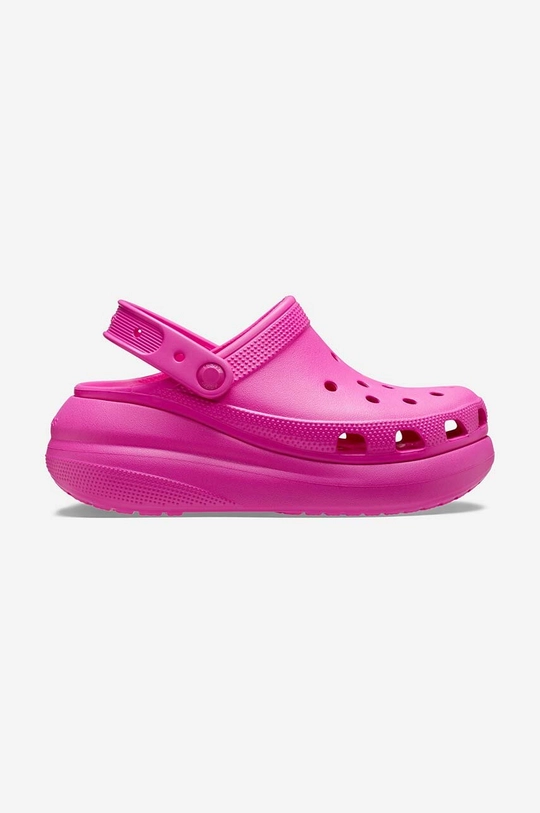 różowy Crocs klapki Classic Crush Clog Damski