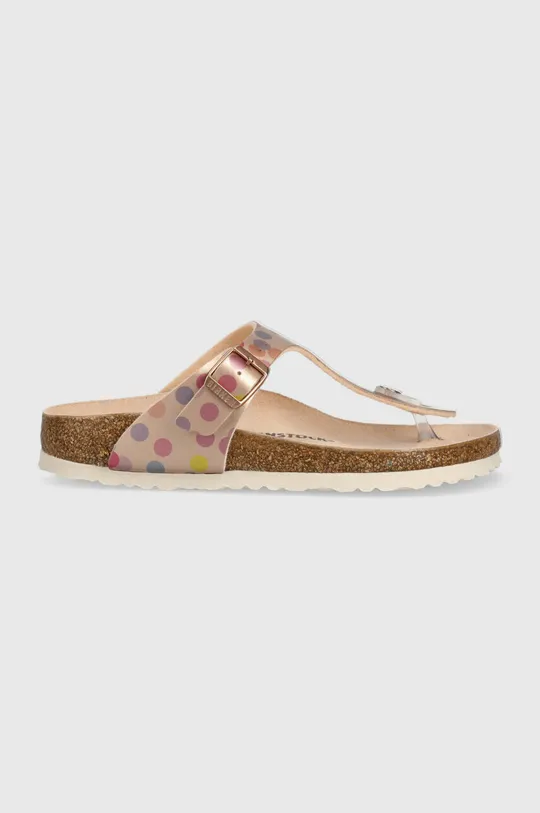 zlatá Detské žabky Birkenstock Gizeh Dievčenský