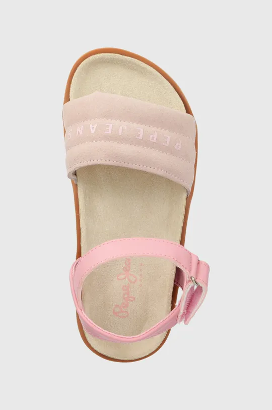 ružová Detské sandále Pepe Jeans