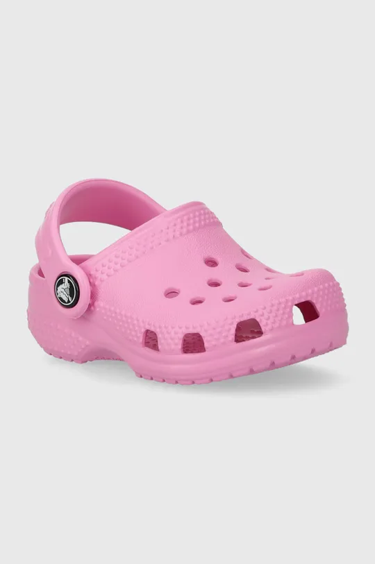 рожевий Дитячі шльопанці Crocs CROCS LITTLES Для дівчаток