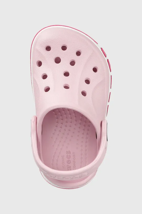 růžová Dětské pantofle Crocs
