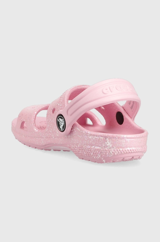 Dječje natikače Crocs CLASSIC GLITTER SANDAL  Vanjski dio: Sintetički materijal Unutrašnji dio: Sintetički materijal Potplat: Sintetički materijal