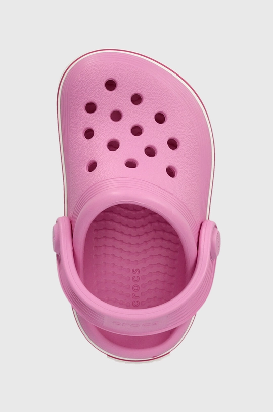 różowy Crocs klapki dziecięce CROCBAND CLEAN CLOG