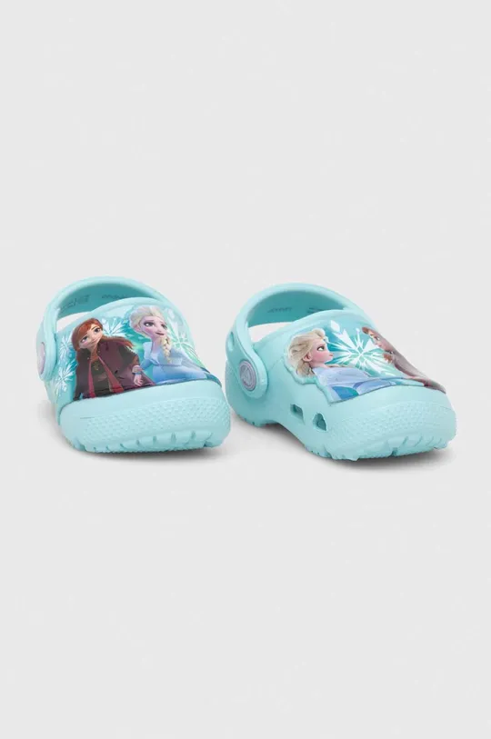 Detské šľapky Crocs DISNEY FROZEN II CLOG T modrá