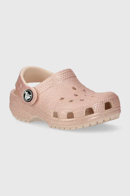 ružová Detské šľapky Crocs Dievčenský