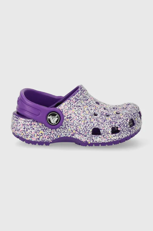 фиолетовой Детские шлепанцы Crocs Для девочек