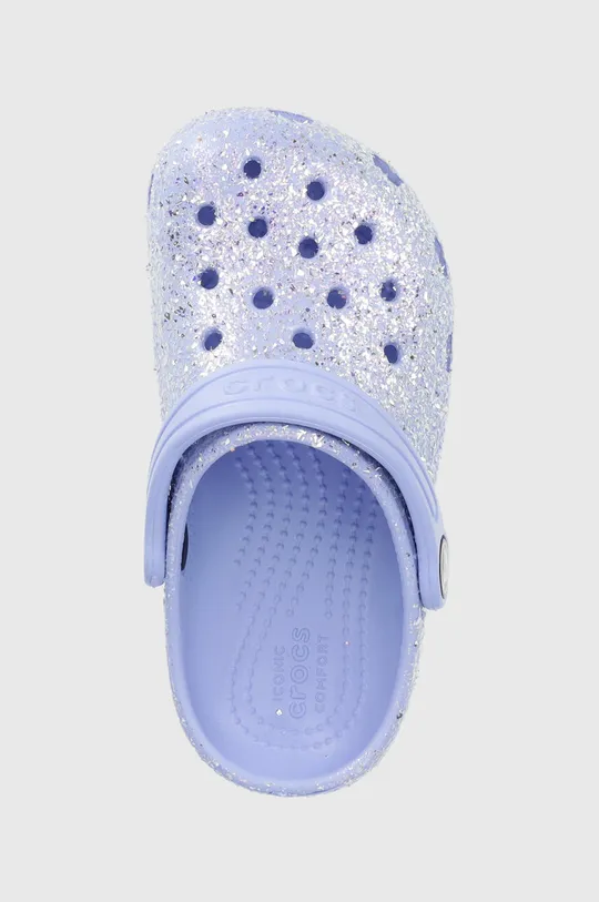 μωβ Παιδικές παντόφλες Crocs