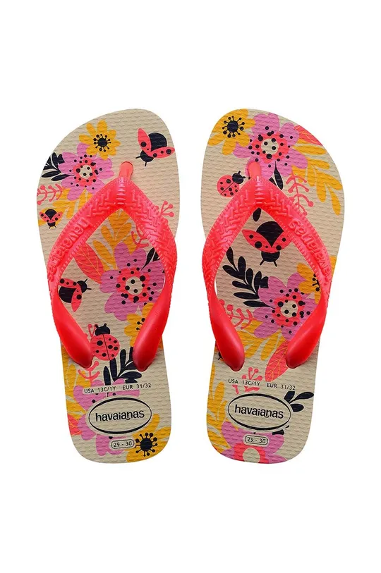 розовый Детские вьетнамки Havaianas FLORES Для девочек