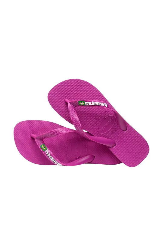 розовый Детские вьетнамки Havaianas BRASIL LOGO