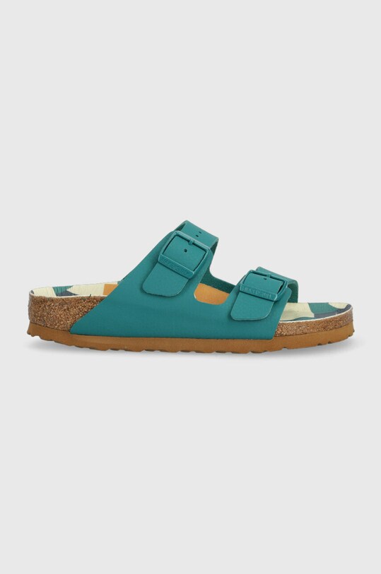 Детские шлепанцы Birkenstock Arizona Kids цвет бирюзовый | ANSWEAR.ua