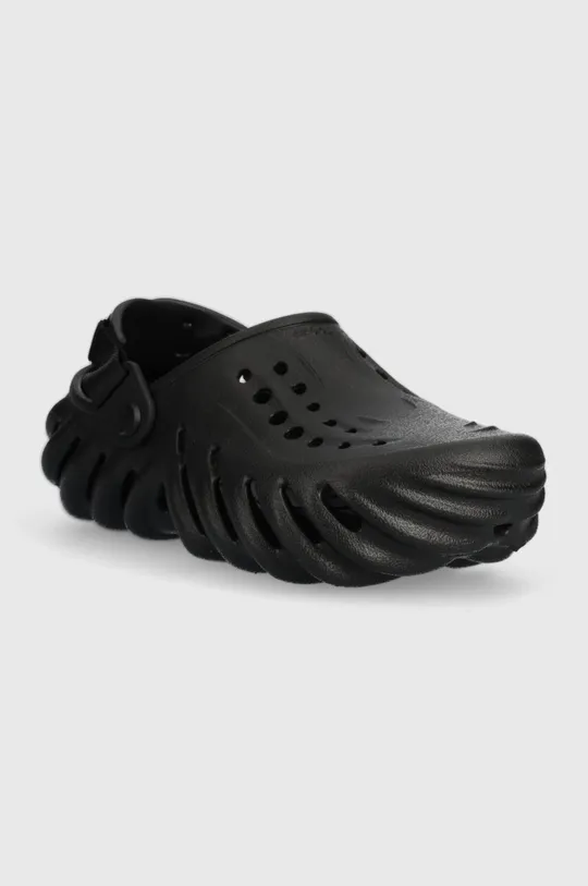 Παιδικές παντόφλες Crocs ECHO CLOG K μαύρο