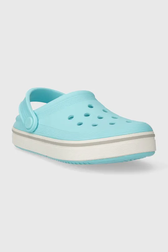 Дитячі шльопанці Crocs CROCBAND CLEAN CLOG блакитний